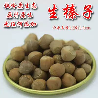 2021 New hazelnut market fresh Tieling wild hazelnut 500g raw hazelnut wild flat hazelnut