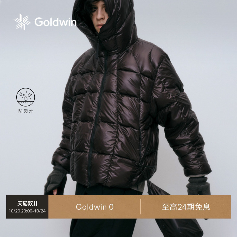 【Goldwin0】New Autumn and Winter Lightweight Water-Repellent Goose down Jacket with Hood, Warm Coat, Unisex Style 【Goldwin0】New Autumn and Winter Lightweight Water-Repellent Goose down Jacket with Hood, Warm Coat, Unisex Style