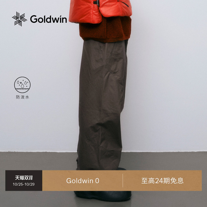【Goldwin0】New Autumn and Winter Water-Repellent Straight-Leg Pants, Outdoor All-Cotton Loose-Fitting Long Pants for Men and Women 【Goldwin0】New Autumn and Winter Water-Repellent Straight-Leg Pants, Outdoor All-Cotton Loose-Fitting Long Pants for Men and Women