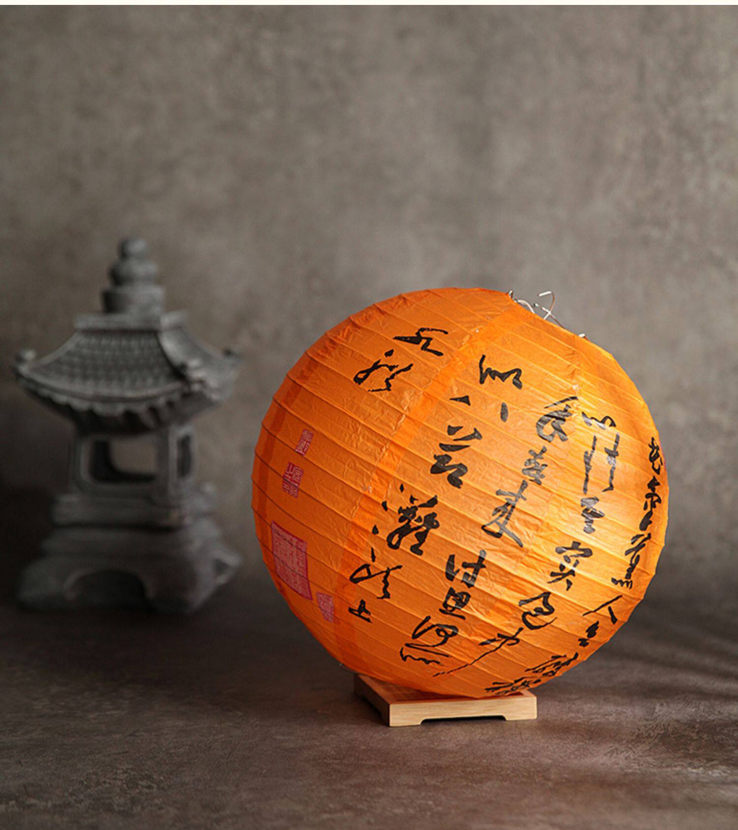 Китайский фонарик 1pc printed flower round paper lantern wedding birthday part