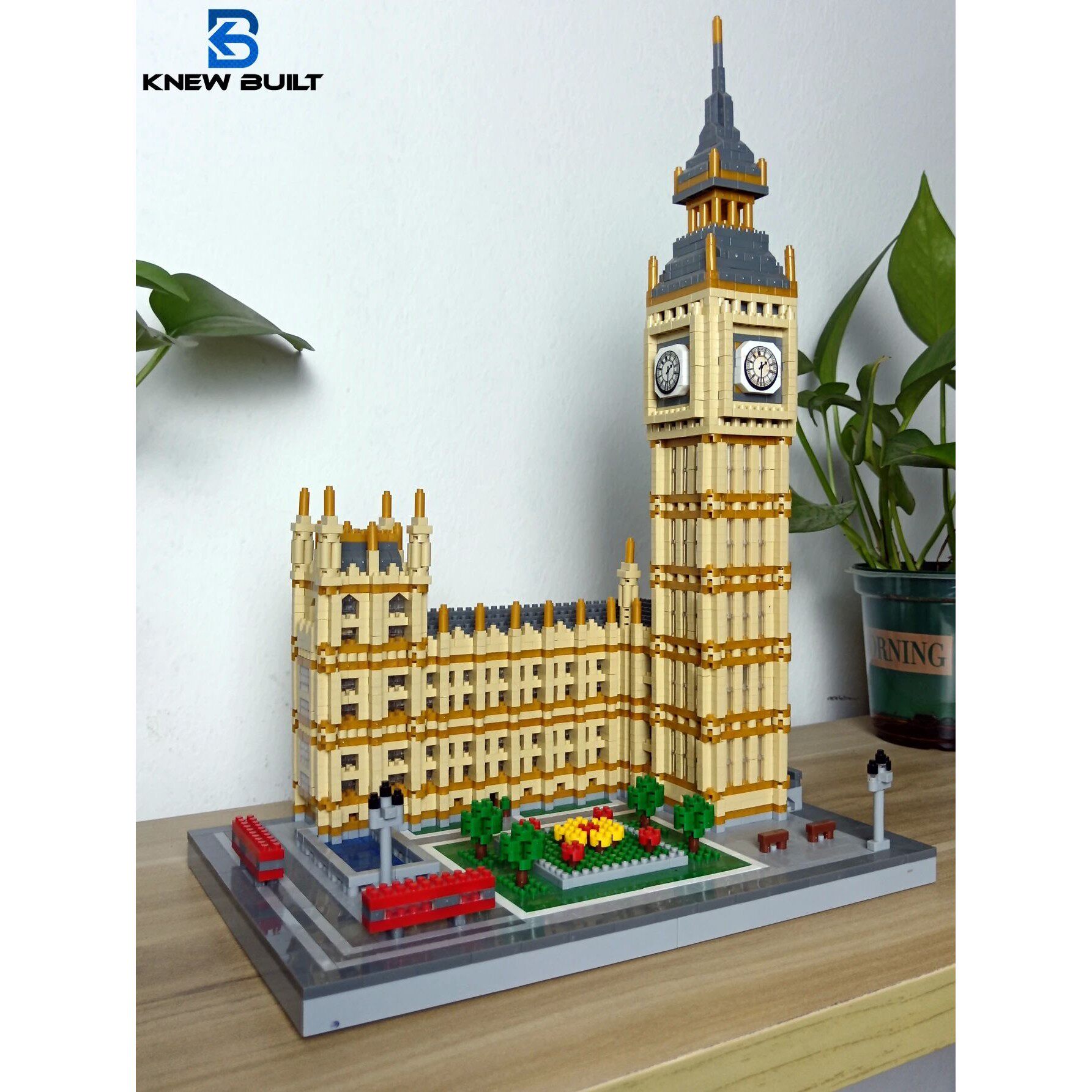 Micro Mini Building Blocks Rocks Famous Big Ben Micro Mini Building Blocks Crafted Replica, L