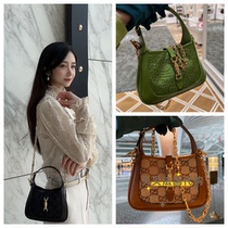 France GUCCI Gucci jackie1961 rhinestone mini hand chain shoulder crossbody bag