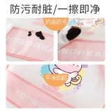 Детский водонепроницаемый легкий и тонкий нагрудник для еды, фартук, с карманом, анти-грязь, короткий рукав