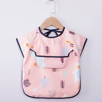 【Короткие рукава】 Розовый белый медведь одиночная часть