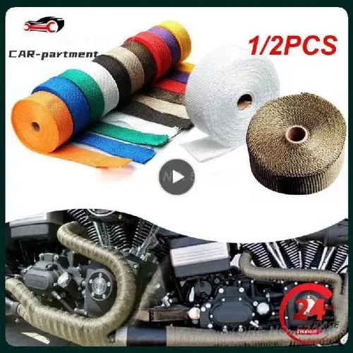 1/2PCS Мотоцикл выхлопной тепловой