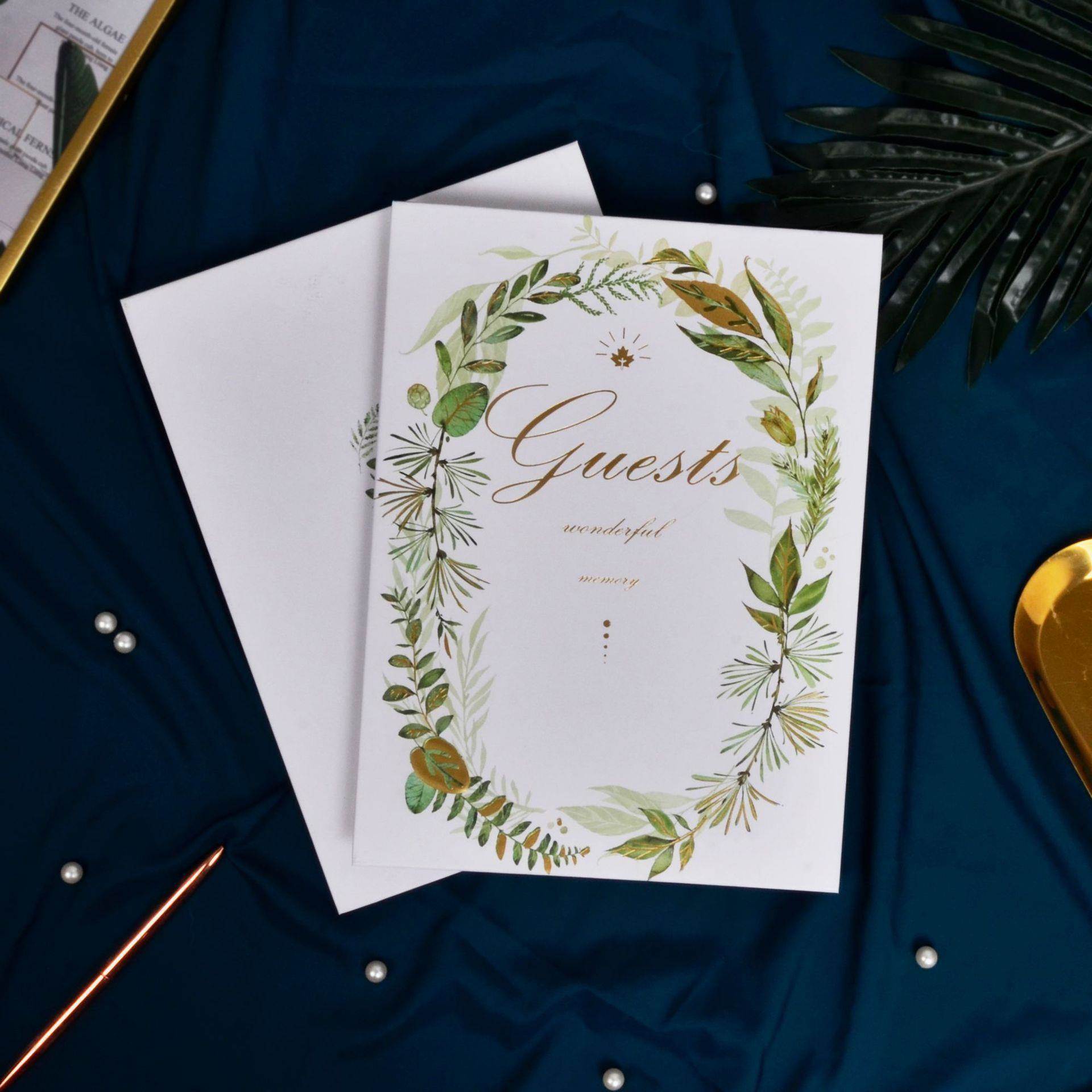 Sign up to this wedding gift The guest is signed to the Book European-style Wedding Bookkeeping Book of Business Student Union Wedding Gifts-Taobao