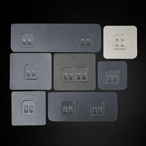 Hook strong adhesive punch-free adhesive sheet traceless sticker buckle suction cup storage rack sticky hook auxiliary sticker claw buckle