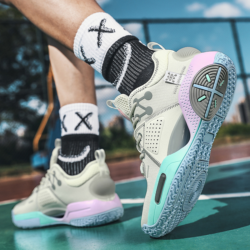 Li Yuxin Badminton Shoes for Men, Autumn Professional Non-Slip Shock-Absorbing Sports Volleyball Shoes, Wear-Resistant Tennis Shoes for Men Li Yuxin Badminton Shoes for Men, Autumn Professional Non-Slip Shock-Absorbing Sports Volleyball Shoes, Wear-Resistant Tennis Shoes for Men