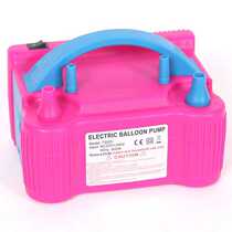 73005 Electric Inflatable Machine Inflator Pump Electric Balloon Tool Double Hole Balloon Inflator