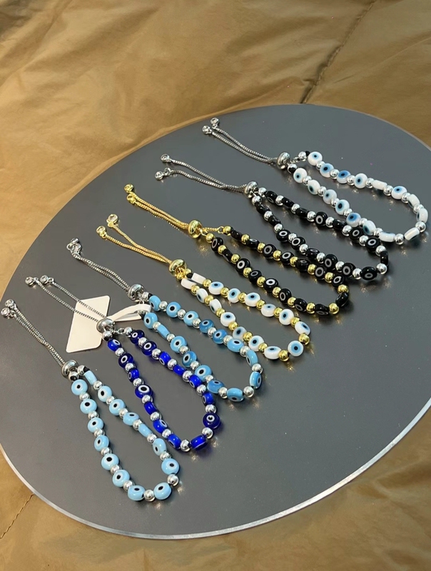 Lucky Bead Bracelet, Evil Eye