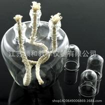 Three-mouth glass alcohol lamp 250 three-head large fire heating glass experimental equipment processing manufacturer direct supply