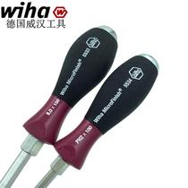 Germany wiha Weihan imported anti-slip handle knock impact 5 5 6 5mm one-word PH1 2 cross screwdriver