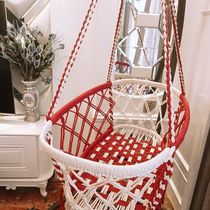 Baby sleeping frame portable newborn car-mounted movable sleeping basket bed-in-bed baby travel artifact hammock basket