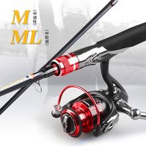 Handing Hasda straight handle lure rod set long-range metal spinning wheel novice special price carbon fishing rod fishing wheel
