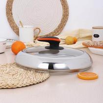 Pot round high lid iron wok lid shape household 2m3CM wok lid pot stainless steel glass fiber reinforced plastic c chemical 3 plus