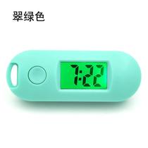 Luminous schedule bell mini key hanging buckle table digital display special silent electronic watch for student examination