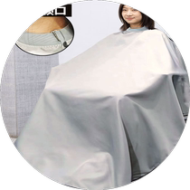 Barber apron non-stick hairstylist special hair cutting and shaving apron transparent professional high-end hair salon trendy custom-made