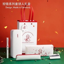 German LAMY Lingmei fountain pen gingerbread man macaron Christmas red and white gift box student calligraphy business gift for men and women