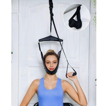 Cervical traction belt household neck hanging neck stretching fixator convenient door hanging neck guard cross-border