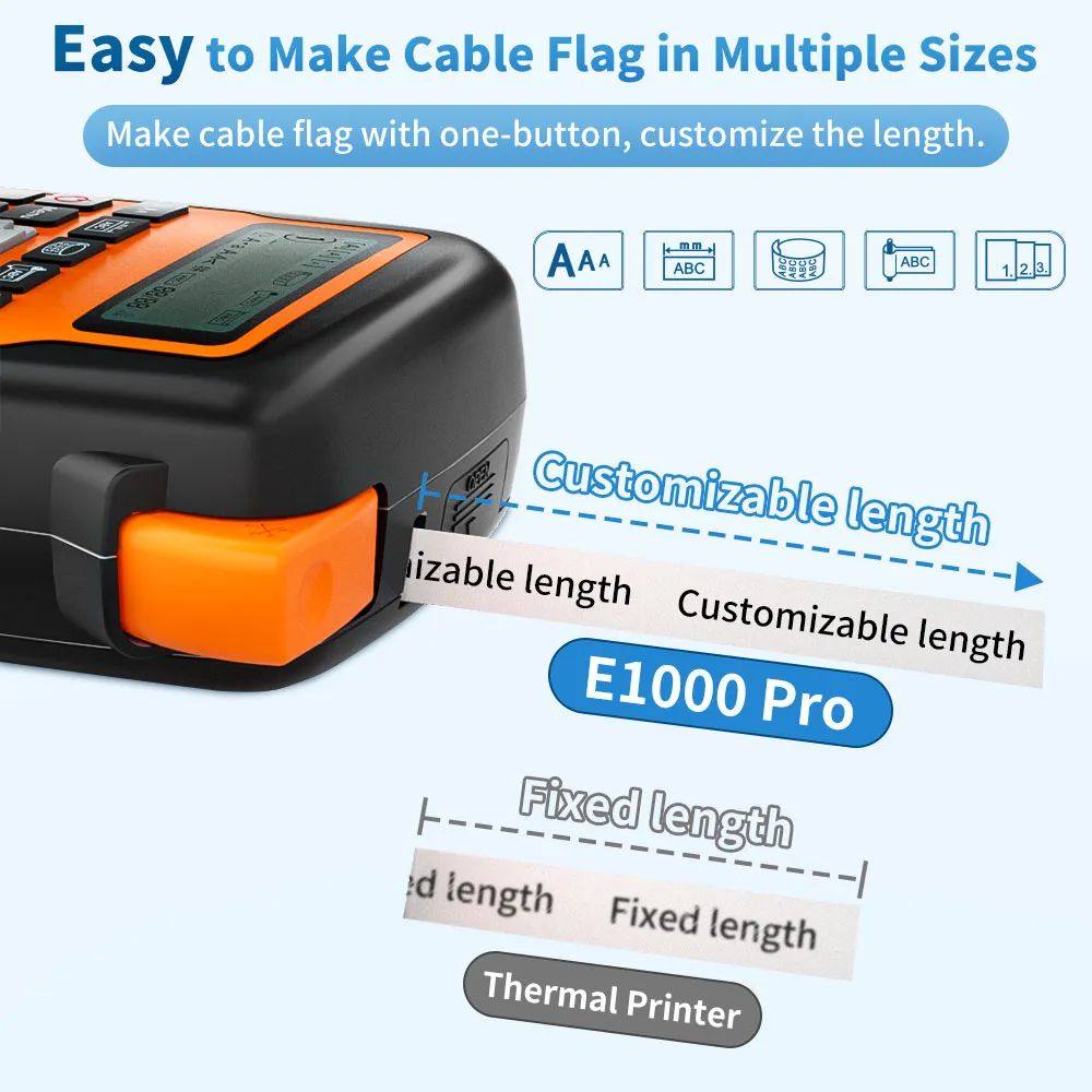 Плоттер label maker printer e1000pro label machine label tape 231 bl