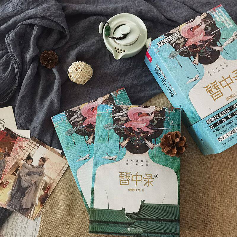 簪中录》典藏版全4册，杨紫主演《青簪行》原著小说，古风宫廷探案言情