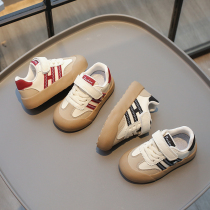 Jordan adapted childrens moral training shoes new Korean version autumn all-match sports shoes single shoes running shoes breathable Forrest Gump