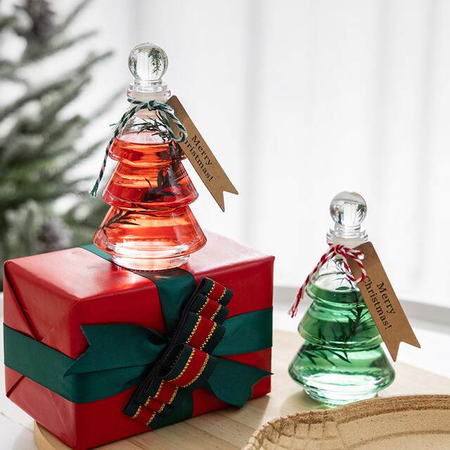 Fireless aromatherapy Christmas tree bedroom indoor room perfume home holiday gift box ornaments air fresh fragrance