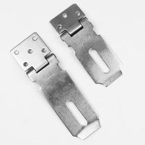 Hasdick stainless steel door lock buckle with padlock anti-theft door buckle bolt with padlock 40mm with screw 90 degrees