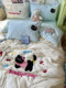 Class a Four-Piece Set of Pure Cotton Bedding, Duvet Cover, Quilt Cover, Winter Bed Sheet, Fitted Sheet, Student Dormitory Three-Piece Set