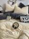 Winter Milk Velvet Four-Piece Set Coral Velvet Bed Sheetss, Fitted Bed Sheetss, Quilt Cover, Flannel Three-Piece Set, Thickeneded Bedding