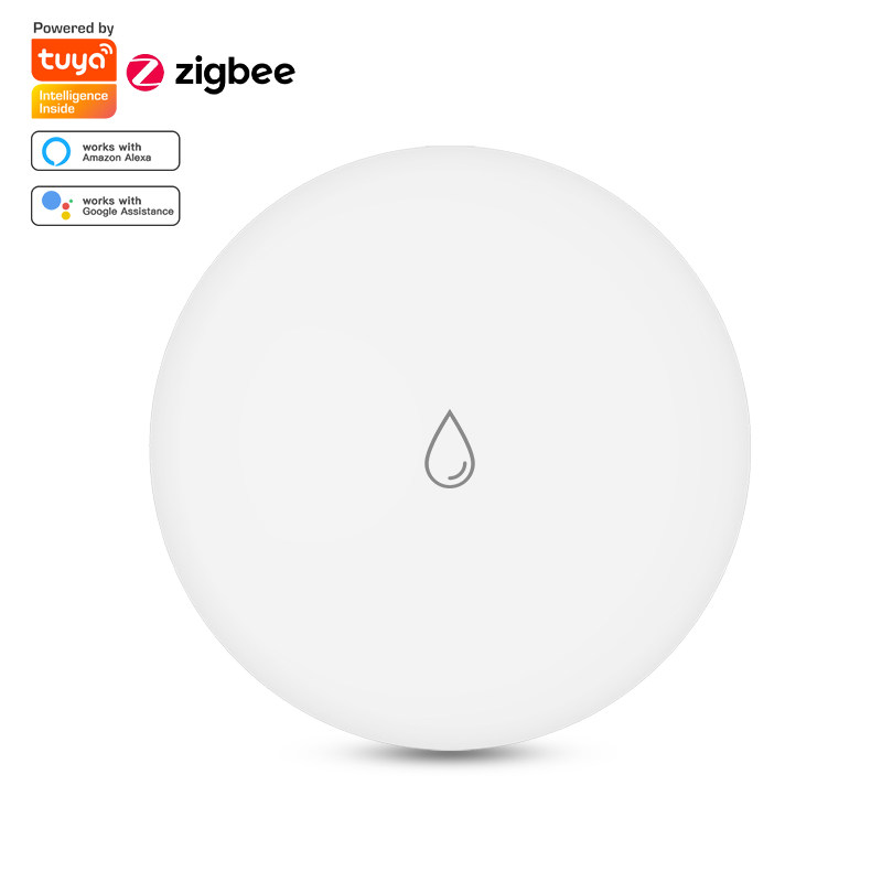 Himojo Water Immersion Sensor Tuya Wireless Water Sensor Leakage Detection Alarm Zigbee Water Level Alarm