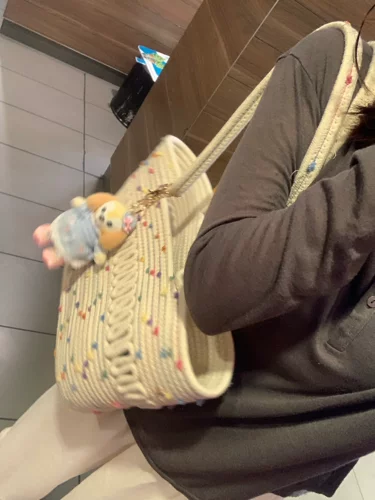 Вместительная и большая сумка через плечо, универсальная пляжная сумка на одно плечо