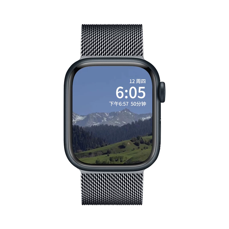 [S9, браслет, часы, S8, стальной браслет для взрослых с синхронизацией с телефоном, новая коллекция, 8м, мужской стиль, измеряет давление, отслеживает сердцебиение, официальный фирменный магазин]