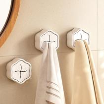 Bathroom towel rack without punching bathroom storage storage rack kitchen rag plug childrens hand towel hook