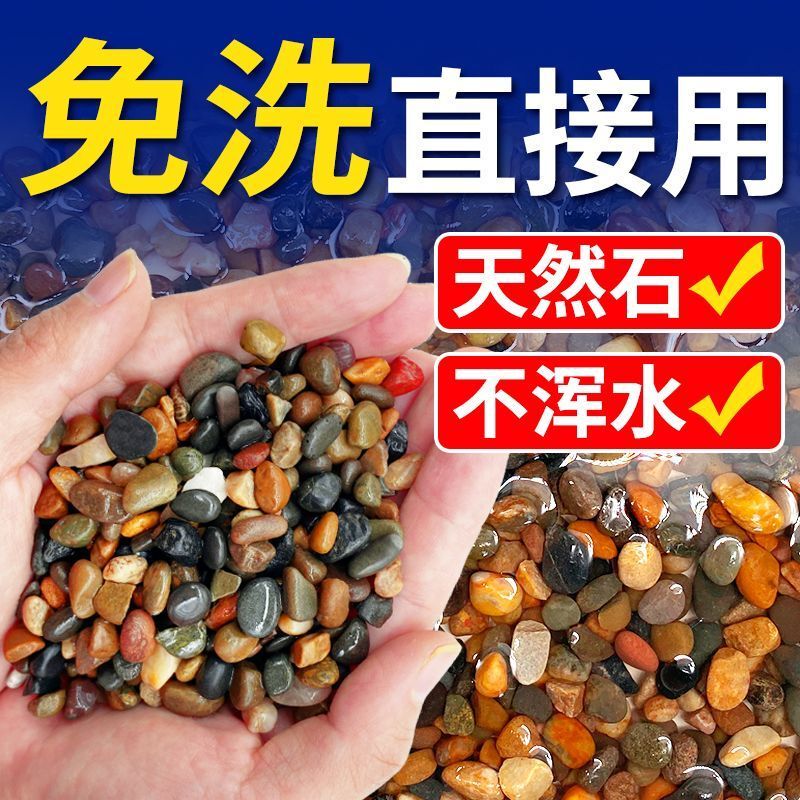 Natural Stream Gravel for Aquarium Landscaping, No-Wash Native Bottom Sand for Turtle Tanks and Aquariums Natural Stream Gravel for Aquarium Landscaping, No-Wash Native Bottom Sand for Turtle Tanks and Aquariums