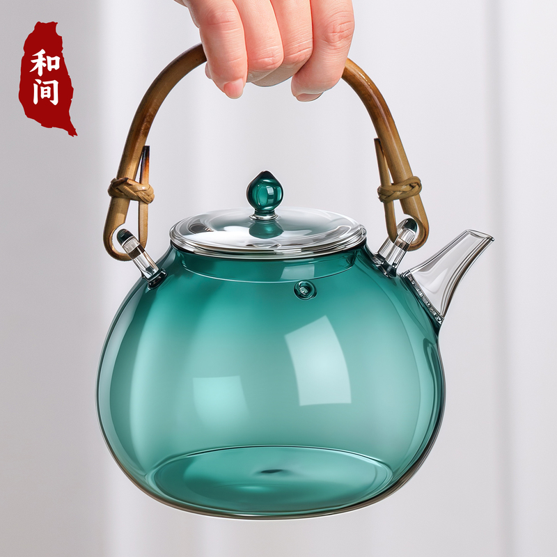 2026 High-End, Stylish Tea Brewing Set with New Electric Ceramic Stove, Glass Teapot Set, and Dedicated Water Boiling Device for Home Use