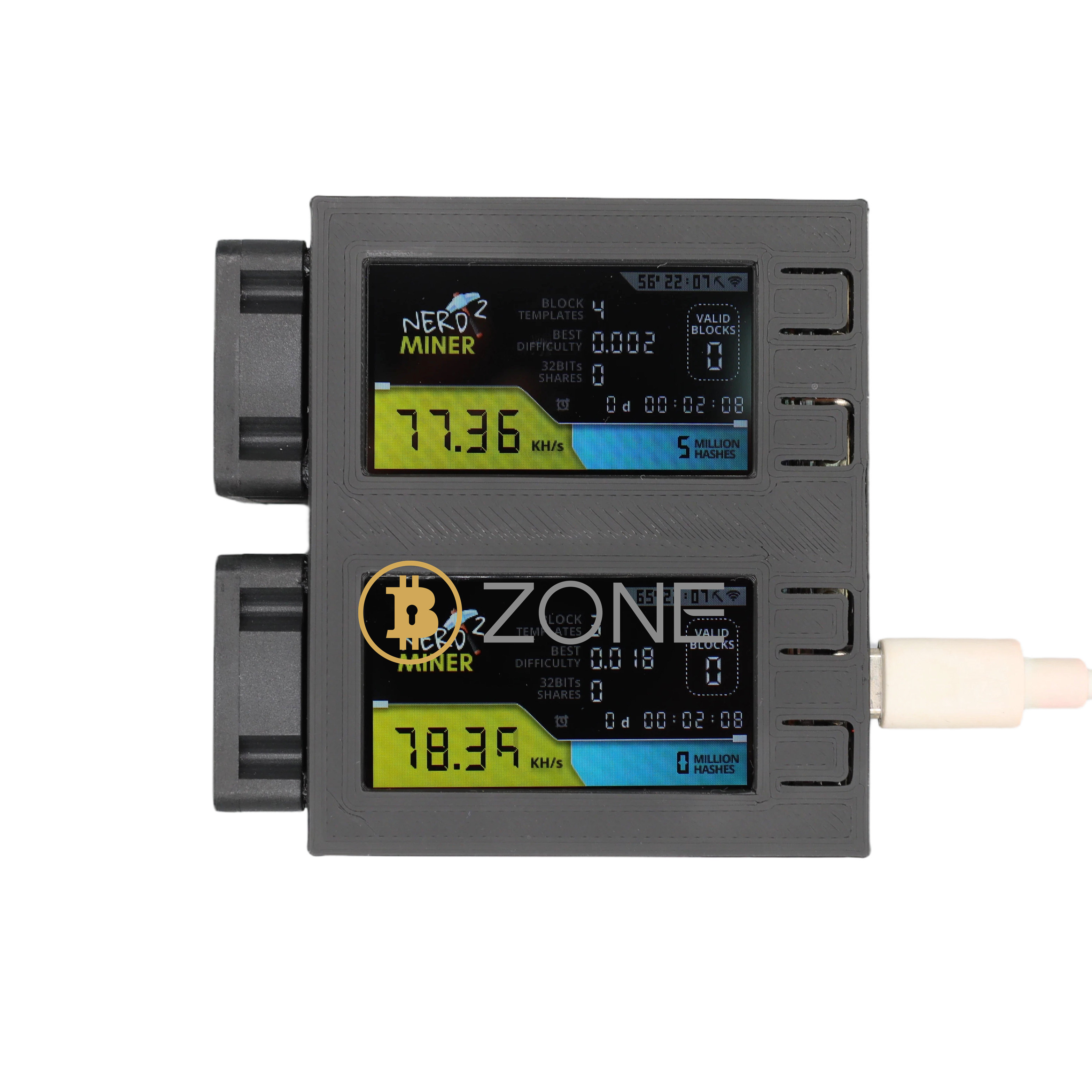 NerdMiner V2pro：双倍算力，双倍快乐，比特币挖矿新宠儿！-家用游戏机-淘宝好物网