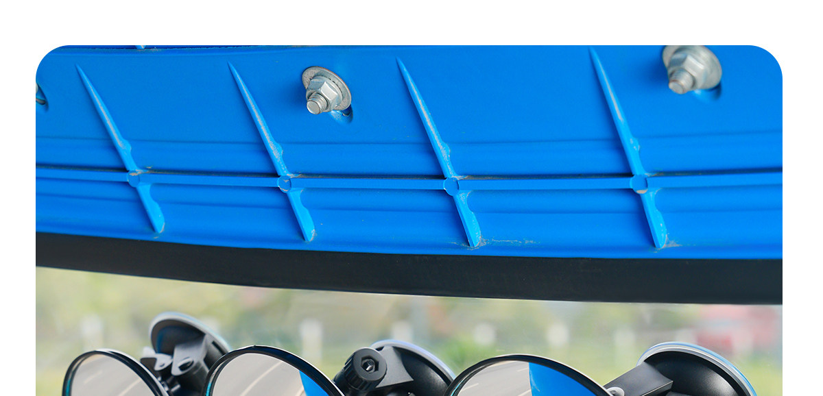 Suction Cup Electric Tricycle Rearview Mirror, Large Field of View, Convex Reversing Mirror, Reflector, Round Auxiliary Mirror, Universal for Four Wheels