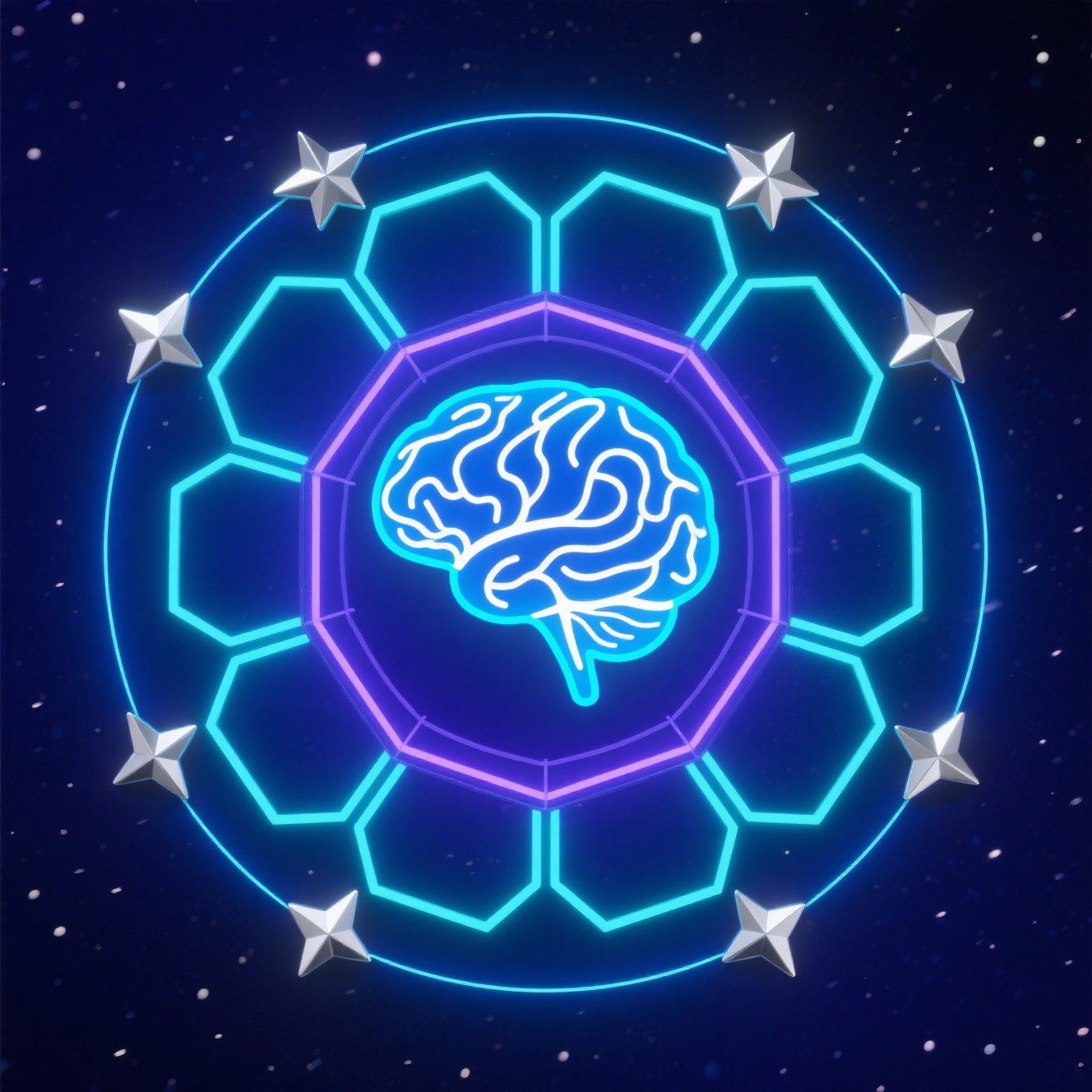 深空智脑矩阵的LOGO