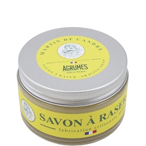 French martin de candre MDC citrus shaving soap triple grind high-end shaving soap 200g