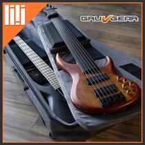 American Gruv Gear Kapsule constant humidity smart APP positioning electric acoustic guitar bass transport pulley case