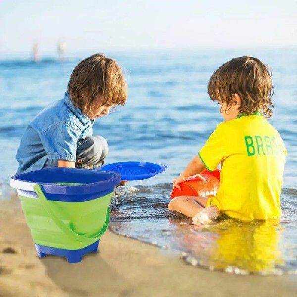 Деревянный поддон collapsible basket buckets sand buckets for kids with Other