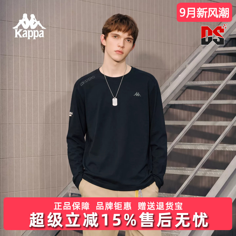 Kappa Unisex 2026 Autumn New Round Neck Sports Casual Long-Sleeve T-Shirt K0Gy2Tc07D Kappa Unisex 2026 Autumn New Round Neck Sports Casual Long-Sleeve T-Shirt K0Gy2Tc07D