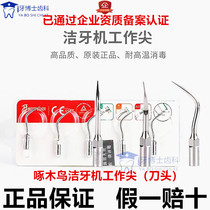 Dental scaler working tip original woodpecker scaler working tip ultrasonic blade head