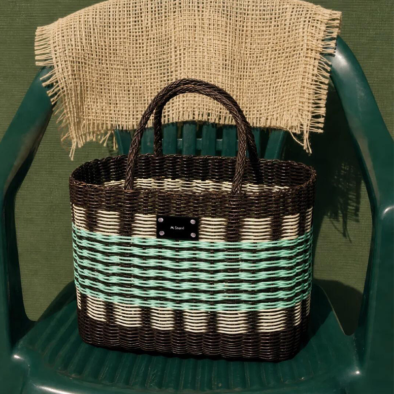 Mstand Coffee Woven Bag 2026 New Fashion Large Capacity Storage Tote Bag Camping Basket Mstand Coffee Woven Bag 2026 New Fashion Large Capacity Storage Tote Bag Camping Basket