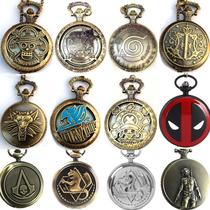 New Black Butler pocket watch Sebastian Attack on Titan pirate Pocket watch anime pocket watch electronic watch PP