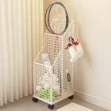 Универсальная корзина для хранения, баскетбольное оборудование для спортзала, ракетка для бадминтона