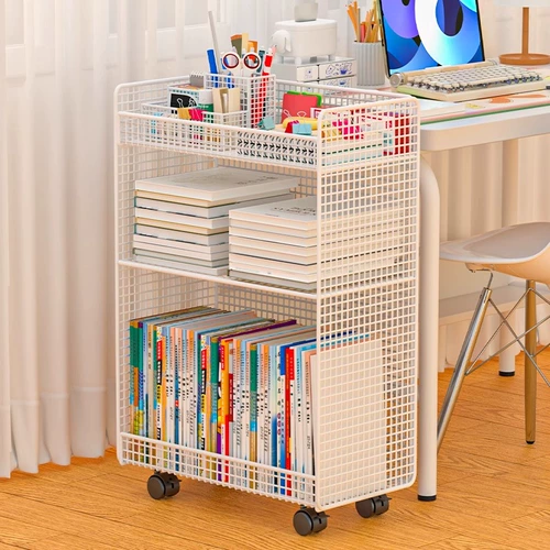 Настольная система хранения для документов, папка, коробочка для хранения, многослойный ранец, металлическая книжная полка, тележка, сумка