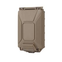 Tactical modular battery box storage shell accessories sponge lining multiple different batteries electronic portable storage