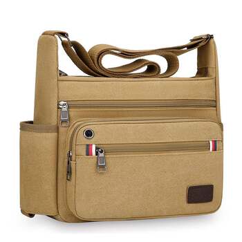 New large-size labor protection bag wear-resistant construction site one-shoulder crossbody bag large-capacity travel bag canvas bag men's bag tool bag